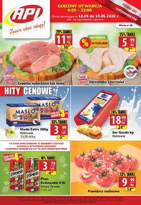API Market - gazetka promocyjna Gazetka od środy 13.05 do wtorku 19.05