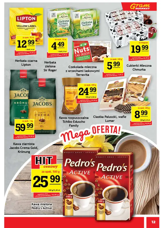 Gram Market - gazetka promocyjna Gazetka od środy 13.05 do wtorku 19.05 - strona 12