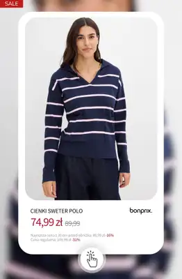 bonprix - gazetka promocyjna Nowości na wyprzedaży! od środy 13.05  - strona 24