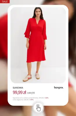 bonprix - gazetka promocyjna Nowości na wyprzedaży! od środy 13.05  - strona 23