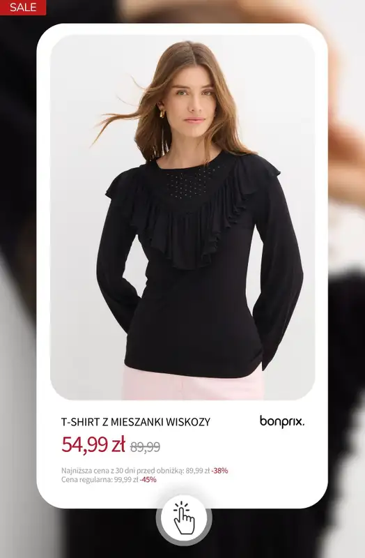 bonprix - gazetka promocyjna Nowości na wyprzedaży! od środy 13.05  - strona 18