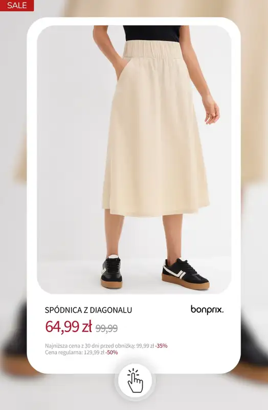 bonprix - gazetka promocyjna Nowości na wyprzedaży! od środy 13.05  - strona 21