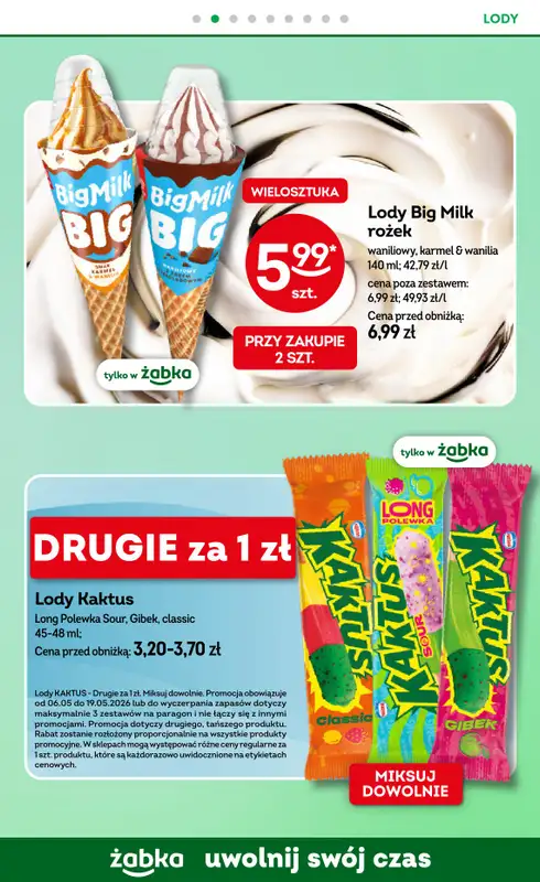 Żabka - gazetka promocyjna Gazetka od środy 06.05 do wtorku 19.05 - strona 57