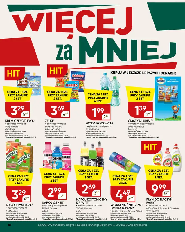 Chata Polska - gazetka promocyjna Gazetka 21-31.05 od czwartku 21.05 do niedzieli 31.05 - strona 10