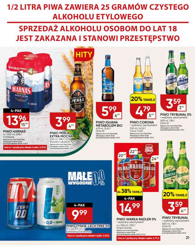Chata Polska - gazetka promocyjna Gazetka 21-31.05 od czwartku 21.05 do niedzieli 31.05 - strona 21