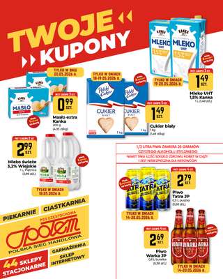 Społem Częstochowa - gazetka promocyjna Plakaty promocyjne od czwartku 14.05 do środy 20.05 - strona 2