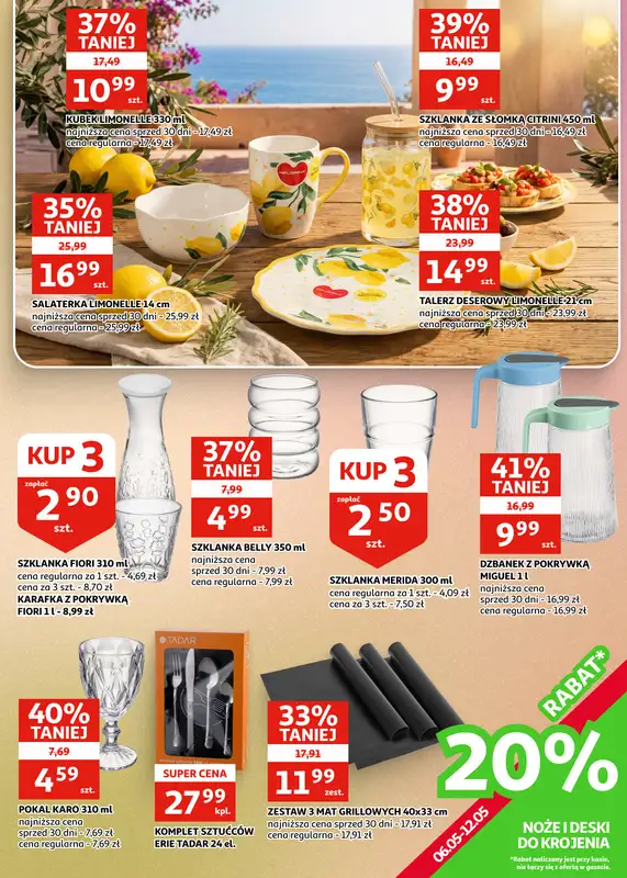 Auchan - gazetka promocyjna Gazetka Zielona Góra |  Zanurz się w smakach południa  do wtorku 19.05 - strona 5