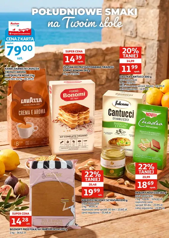 Auchan - gazetka promocyjna Gazetka Zielona Góra |  Zanurz się w smakach południa  do wtorku 19.05 - strona 4