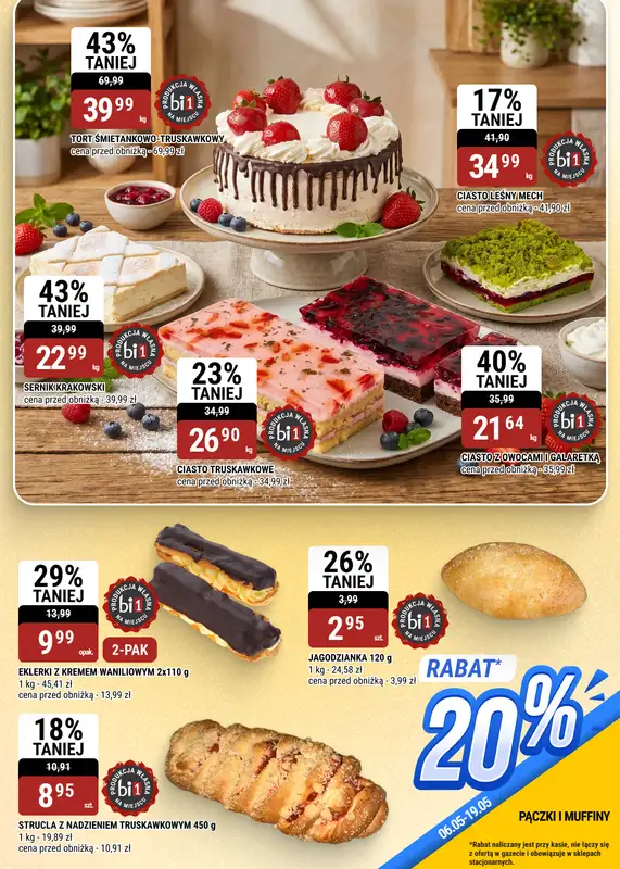 bi1 - gazetka promocyjna Gazetka Szczecin | Zanurz się w smakach południa od środy 06.05 do wtorku 19.05 - strona 15