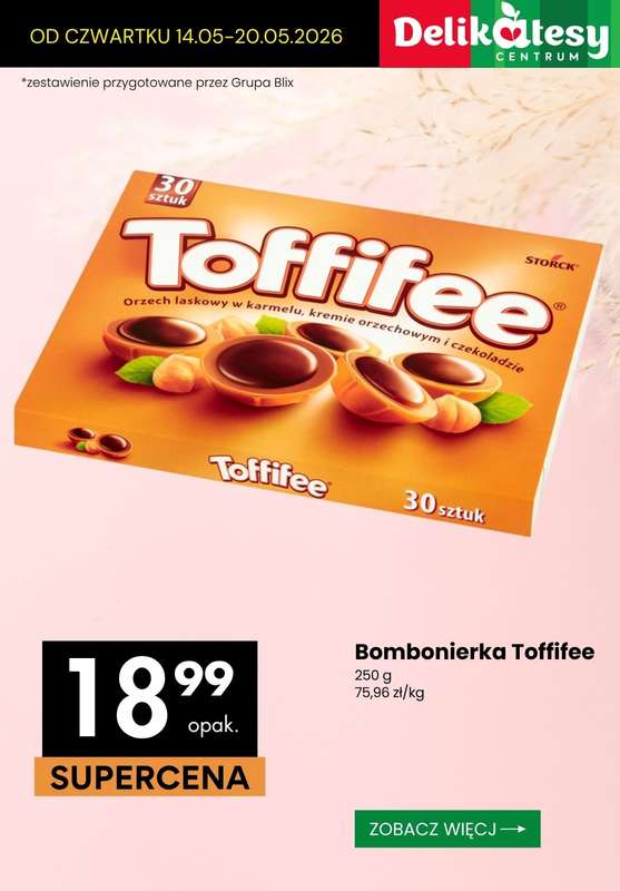 Delikatesy Centrum - gazetka promocyjna Dzień Mamy - czekoladki i kwiaty od czwartku 14.05 do środy 20.05 - strona 6