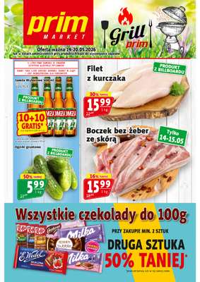Prim Market - gazetka promocyjna Gazetka od czwartku 14.05 do środy 20.05