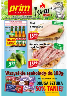 Prim Market - gazetka promocyjna Gazetka od czwartku 14.05 do środy 20.05