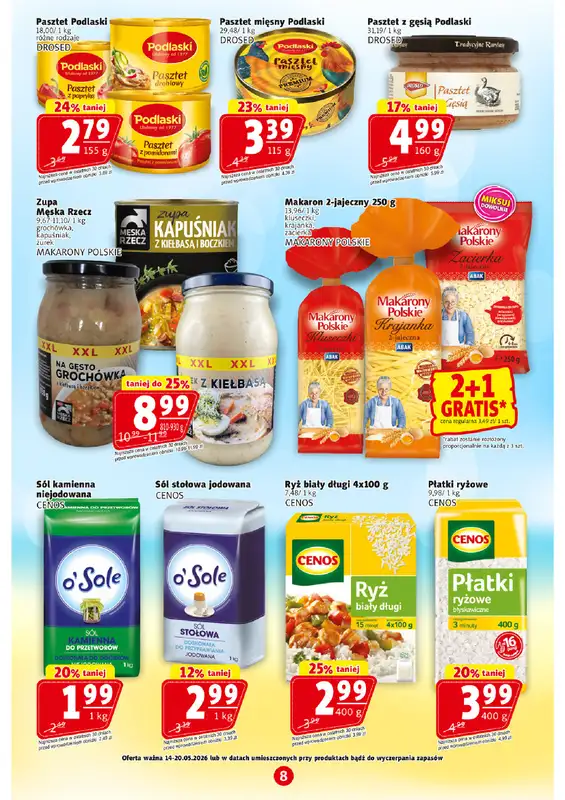 Prim Market - gazetka promocyjna Gazetka od czwartku 14.05 do środy 20.05 - strona 8