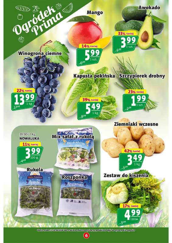 Prim Market - gazetka promocyjna Gazetka od czwartku 14.05 do środy 20.05 - strona 6