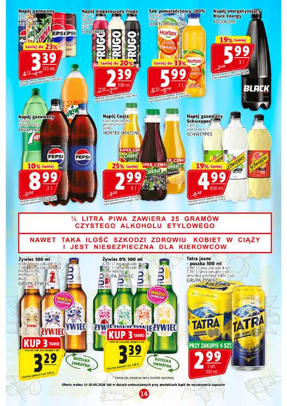 Prim Market - gazetka promocyjna Gazetka od czwartku 14.05 do środy 20.05 - strona 14