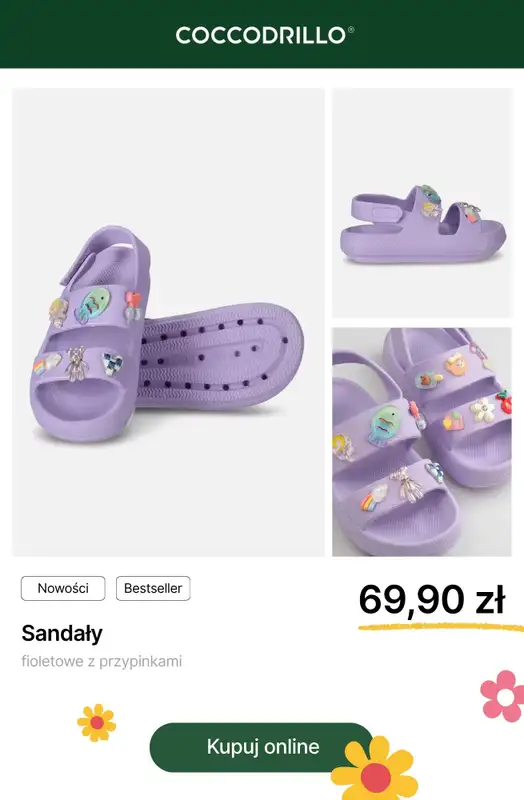 Coccodrillo - gazetka promocyjna -30% na drugi produkt od środy 13.05 do wtorku 19.05 - strona 6