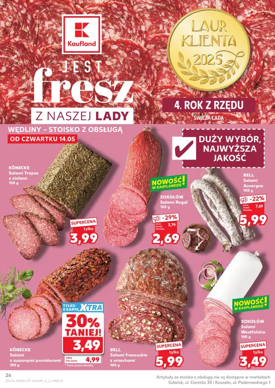 Kaufland - gazetka promocyjna Gazetka Tygodnia od czwartku 14.05 do środy 20.05 - strona 26