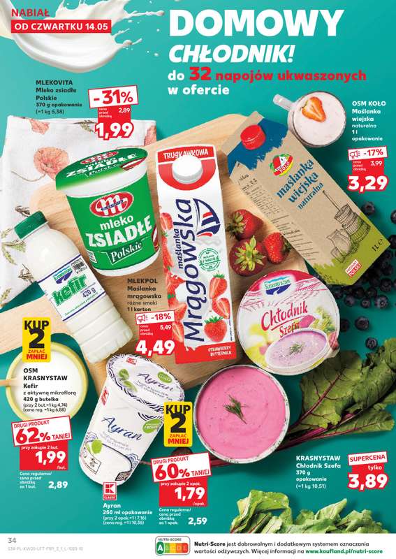 Kaufland - gazetka promocyjna Gazetka Tygodnia od czwartku 14.05 do środy 20.05 - strona 34