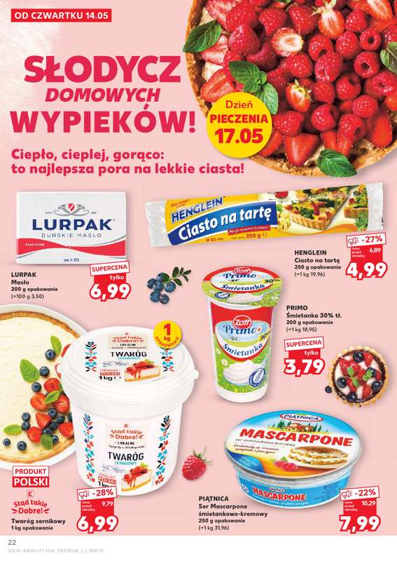 Kaufland - gazetka promocyjna Gazetka Tygodnia od czwartku 14.05 do środy 20.05 - strona 22