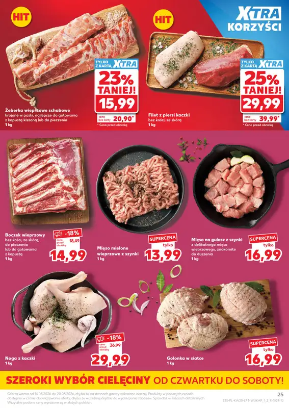Kaufland - gazetka promocyjna Gazetka Tygodnia od czwartku 14.05 do środy 20.05 - strona 25
