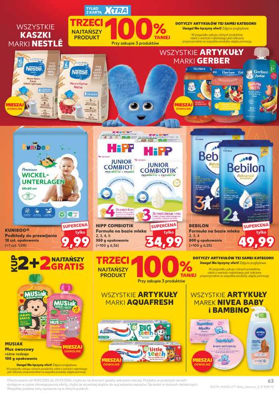 Kaufland - gazetka promocyjna Gazetka Tygodnia od czwartku 14.05 do środy 20.05 - strona 63