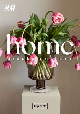 H&M - gazetka promocyjna HOME: ozdoby do domu od środy 13.05 