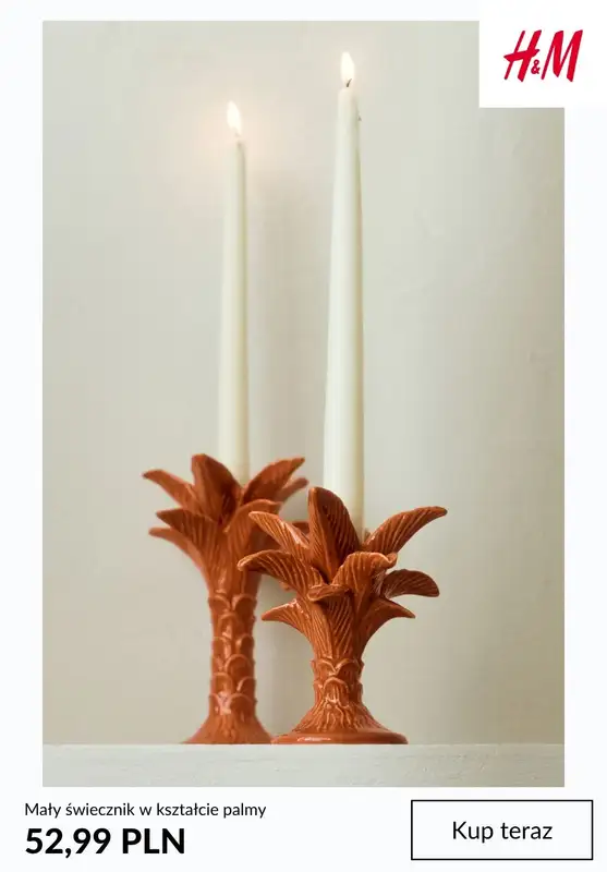 H&M - gazetka promocyjna HOME: ozdoby do domu od środy 13.05  - strona 8