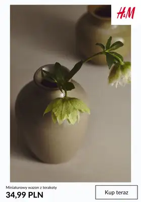 H&M - gazetka promocyjna HOME: ozdoby do domu od środy 13.05  - strona 5