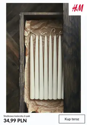 H&M - gazetka promocyjna HOME: ozdoby do domu od środy 13.05  - strona 6