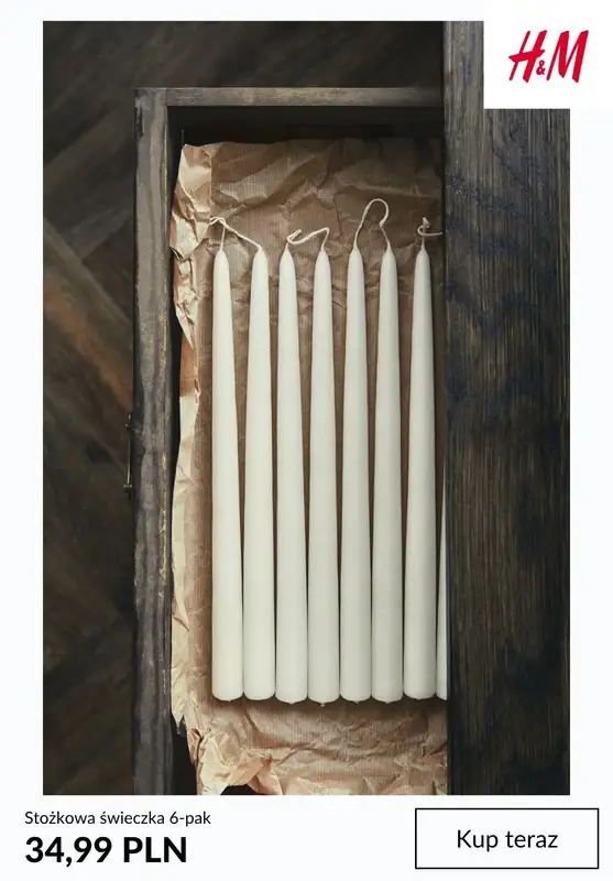 H&M - gazetka promocyjna HOME: ozdoby do domu od środy 13.05  - strona 6