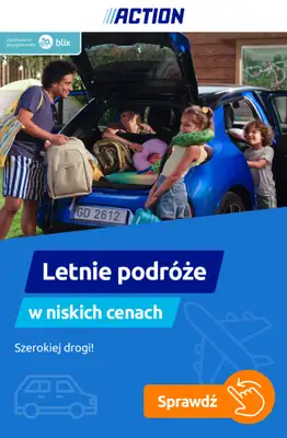 Action - gazetka promocyjna Letnie podróże w niskich cenach! od czwartku 14.05 do wtorku 19.05
