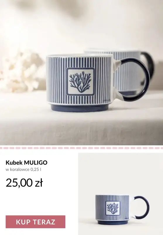Homla - gazetka promocyjna Stół w stylu coastal od środy 13.05 do piątku 22.05 - strona 8