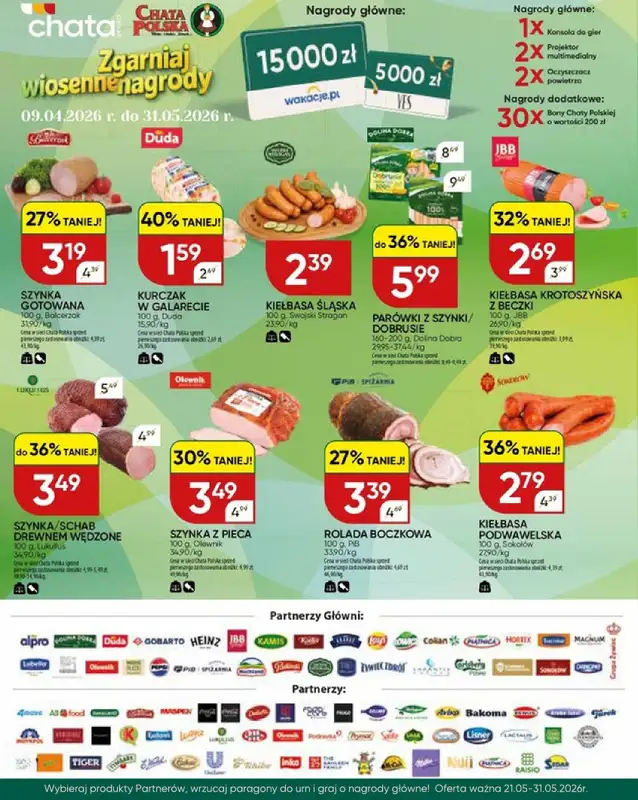 Chata Polska - gazetka promocyjna Loteria 21-31.05  do niedzieli 31.05 - strona 2