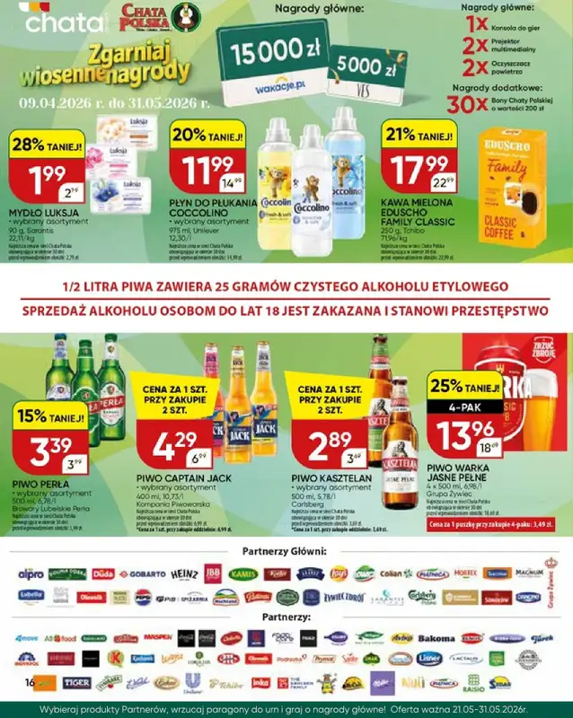 Chata Polska - gazetka promocyjna Loteria 21-31.05  do niedzieli 31.05 - strona 6