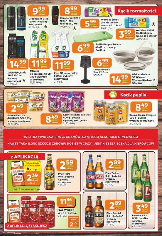 Społem Częstochowa - gazetka promocyjna Gazetka od czwartku 21.05 do poniedziałku 01.06 - strona 9