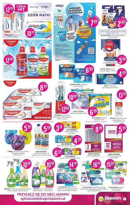 Drogerie Jasmin - gazetka promocyjna Gazetka od poniedziałku 18.05 do soboty 30.05 - strona 7