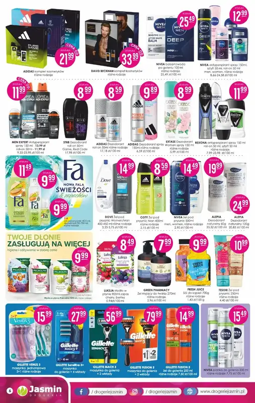 Drogerie Jasmin - gazetka promocyjna Gazetka od poniedziałku 18.05 do soboty 30.05 - strona 6