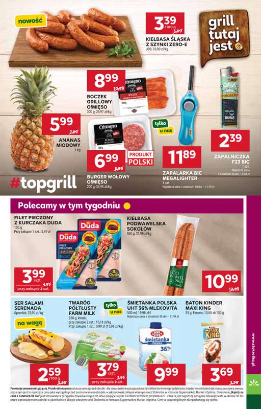 Stokrotka - gazetka promocyjna Gazetka Market od czwartku 14.05 do środy 20.05 - strona 9