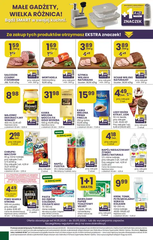 Stokrotka - gazetka promocyjna Gazetka Market od czwartku 14.05 do środy 20.05 - strona 30