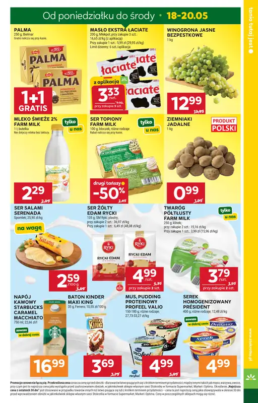 Stokrotka - gazetka promocyjna Gazetka Supermarket od czwartku 14.05 do środy 20.05 - strona 5