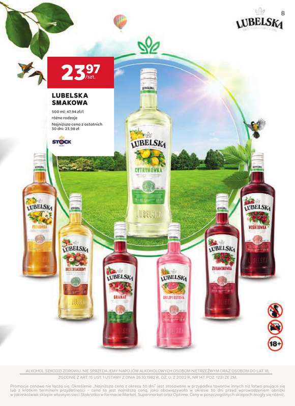 Stokrotka - gazetka promocyjna W dobrym smaku od czwartku 14.05 do środy 10.06 - strona 8