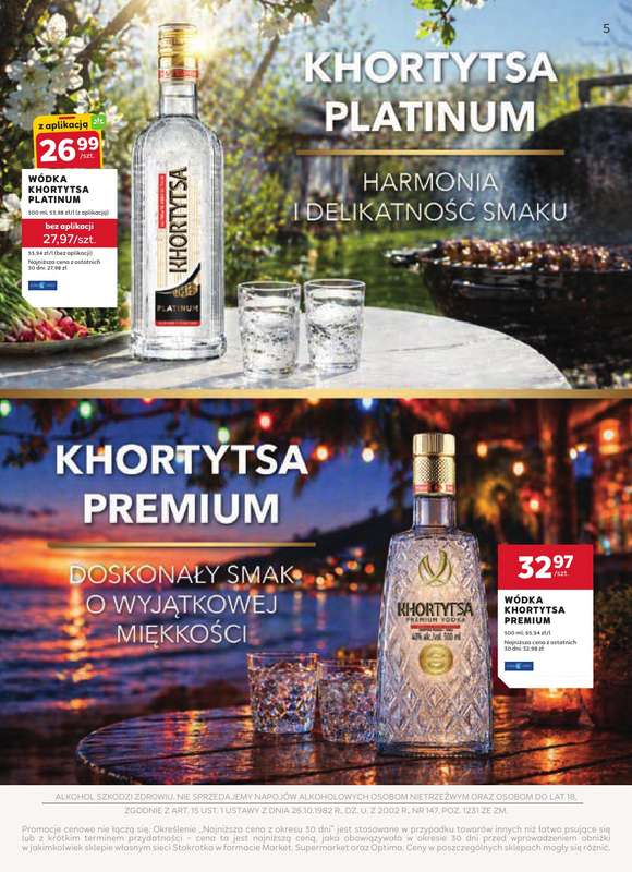 Stokrotka - gazetka promocyjna W dobrym smaku od czwartku 14.05 do środy 10.06 - strona 5