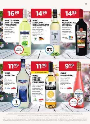 Stokrotka - gazetka promocyjna W dobrym smaku od czwartku 14.05 do środy 10.06 - strona 14