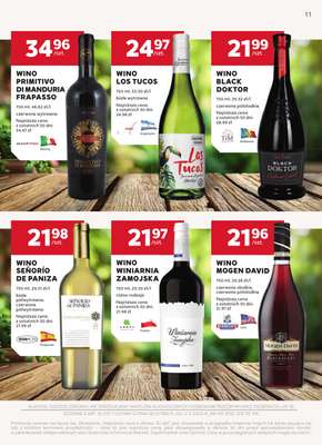 Stokrotka - gazetka promocyjna W dobrym smaku od czwartku 14.05 do środy 10.06 - strona 11