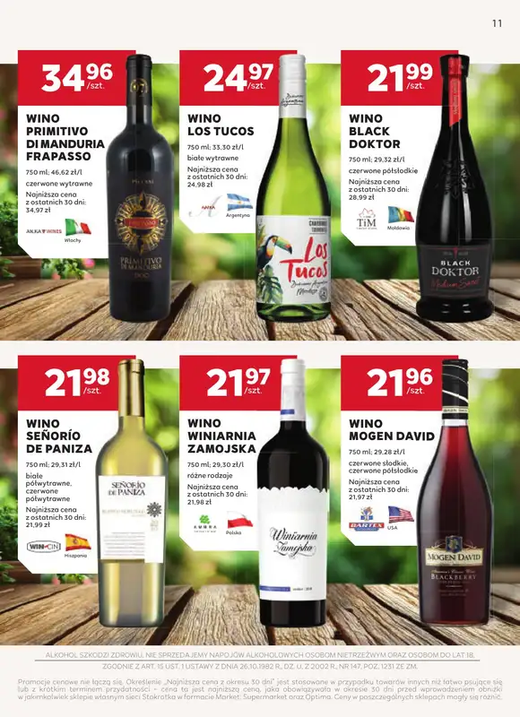 Stokrotka - gazetka promocyjna W dobrym smaku od czwartku 14.05 do środy 10.06 - strona 11