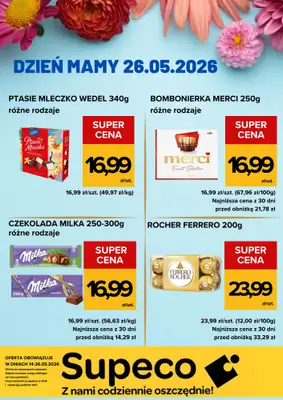 Supeco - gazetka promocyjna Dzień Mamy od czwartku 14.05 do wtorku 26.05 - strona 4