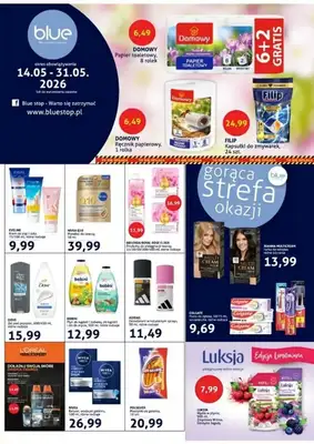 Blue Stop - gazetka promocyjna Gazetka od czwartku 14.05 do niedzieli 31.05