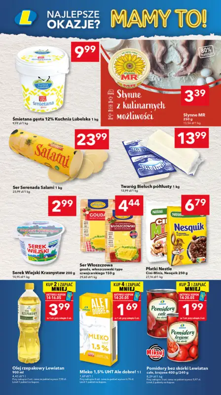 LEWIATAN - gazetka promocyjna Mamy TO w Lewiatanie – woj. lubelskie od czwartku 14.05 do środy 20.05 - strona 4