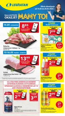 LEWIATAN - gazetka promocyjna Mamy TO w Lewiatanie – woj. lubelskie od czwartku 14.05 do środy 20.05