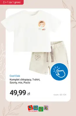 Smyk - gazetka promocyjna 2+1 za 1 grosz - t-shirty, spodenki, czapki i bielizna! od środy 13.05 do piątku 15.05 - strona 3